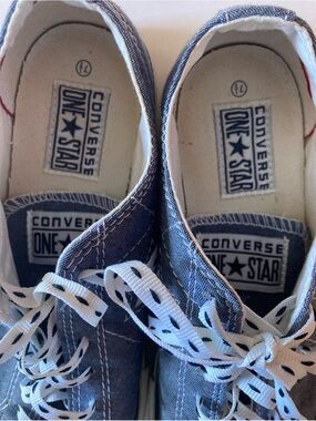 Converse One Star women’s SZ 7.5 Denim Sneaker like NEW